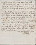 Autograph letter signed to Claire Clairmont, 30 December 1816