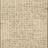 Autograph letter signed to Augusta White, 1 - 10 February 1817