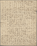 Autograph letter signed to Augusta White, 1 - 10 February 1817