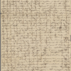 Autograph letter signed to Augusta White, 1 - 10 February 1817