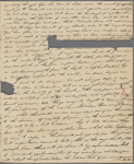 Autograph letter signed to Augusta White, 1 - 10 February 1817