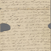 Autograph letter signed to Augusta White, 17 February 1817