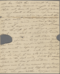 Autograph letter signed to Augusta White, 17 February 1817