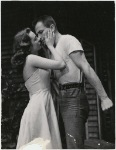 Janice Rule and Ralph Meeker in a scene from the stage production Picnic.