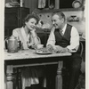 Shirley Booth and Sidney Blackmer in a scene from the stage production Come Back, Little Sheba