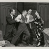 Paul Krauss, Sidney Blackmer, Wilson Brooks, and Shirley Booth in a scene from the stage production Come Back, Little Sheba