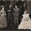 Lynn Fontanne, Brian Aherne, Alfred Lunt, and Edna Best in a scene from the original Broadway production of Noël Coward's "Quadrille"