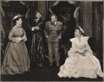 Lynn Fontanne, Brian Aherne, Alfred Lunt, and Edna Best in a scene from the original Broadway production of Noël Coward's "Quadrille"