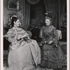 Lynn Fontanne and Brenda Forbes in a scene from the original Broadway production of Noël Coward's "Quadrille"