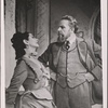 Lynn Fontanne and Alfred Lunt in a scene from the original Broadway production of Noël Coward's "Quadrille"