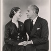 Lynn Fontanne and Alfred Lunt in a scene from the original Broadway production of Noël Coward's "Quadrille"