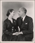Lynn Fontanne and Alfred Lunt in a scene from the original Broadway production of Noël Coward's "Quadrille"
