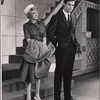 Elaine Stritch and James Hurst in a scene from the original Broadway production of Noël Coward's "Sail Away"