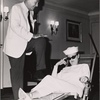Elaine Stritch and Noël Coward in a promotional photograph for the original Broadway production of "Sail Away"