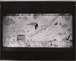 The curtain from the original Broadway production of Noël Coward's "Sail Away"
