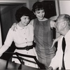 Alice Pearce, Patricia Harty, and Noël Coward in a promotional photograph for "Sail Away"