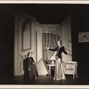 Rosemary Lomax and Penelope Dudley  in a scene from the 1939 Noël Coward musical "Set to Music"