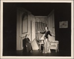 Rosemary Lomax and Penelope Dudley  in a scene from the 1939 Noël Coward musical "Set to Music"