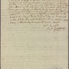 Letter to Josiah Bartlett