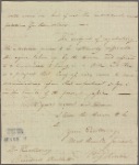 Letter to Josiah Bartlett