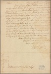 Letter to Nathaniel Shaw, Jr.