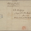 Letter to George Clinton, Governor of New York