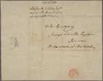 Letter to George Clinton, Governor of New York