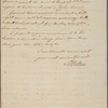 Letter to [Nathaniel] Peabody [Exeter, N. H.?]