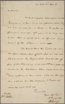 Letter to [Samuel] Holten [Danvers, Mass.?]