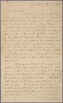 Letter to Jonathan Dayton, Elizabethtown, N. J.