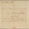 Letter to Jonathan Dayton, Elizabethtown, N. J.