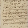 Letter to John Hancock, Governor of Massachusetts