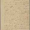 Letter to Philip Van Rensselaer, Albany, N. Y.