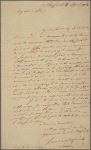 Letter to Philip Van Rensselaer, Albany, N. Y.