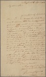 Letter to Philip Van Rensselaer, Albany, N. Y.