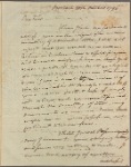 Letter to Dr. [William?] Smith, [Provost of the college of Philadelphia?]