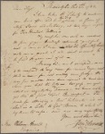 Letter to Welcome Arnold [Providence, R.I.]