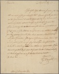 Letter to Christopher G[rant] Champlin [Philadelphia]