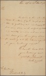 Letter to President [Joseph] Reed [Philadelphia]