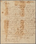 Letter to [Benjamin or Christopher Ellery, Newport, R. I.?]