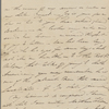 Autograph letter signed to Augusta White, 9 April 1817