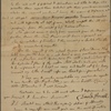 Letter to William Ellery, Newport, R. I.