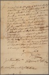 Letter to Jeremiah Wadsworth [Commissary General]