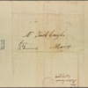 Letter to Jacob Cuyler, Albany