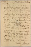 Letter to Moses Bliss, Attorney at law, Springfield [Mass.]