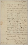 Letter to Governor [Samuel] Huntington, Hartford, Conn