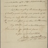 Letter to Eleazar Wheelock, President of Dartmouth College [Dresden --now Hanover-- N. H.]