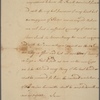 Letter to Major General Sullivan