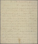 Letter to John Hancock and the Committee of Correspondence of Massachusetts