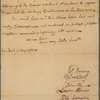 Letter to [the City and County of New York.]